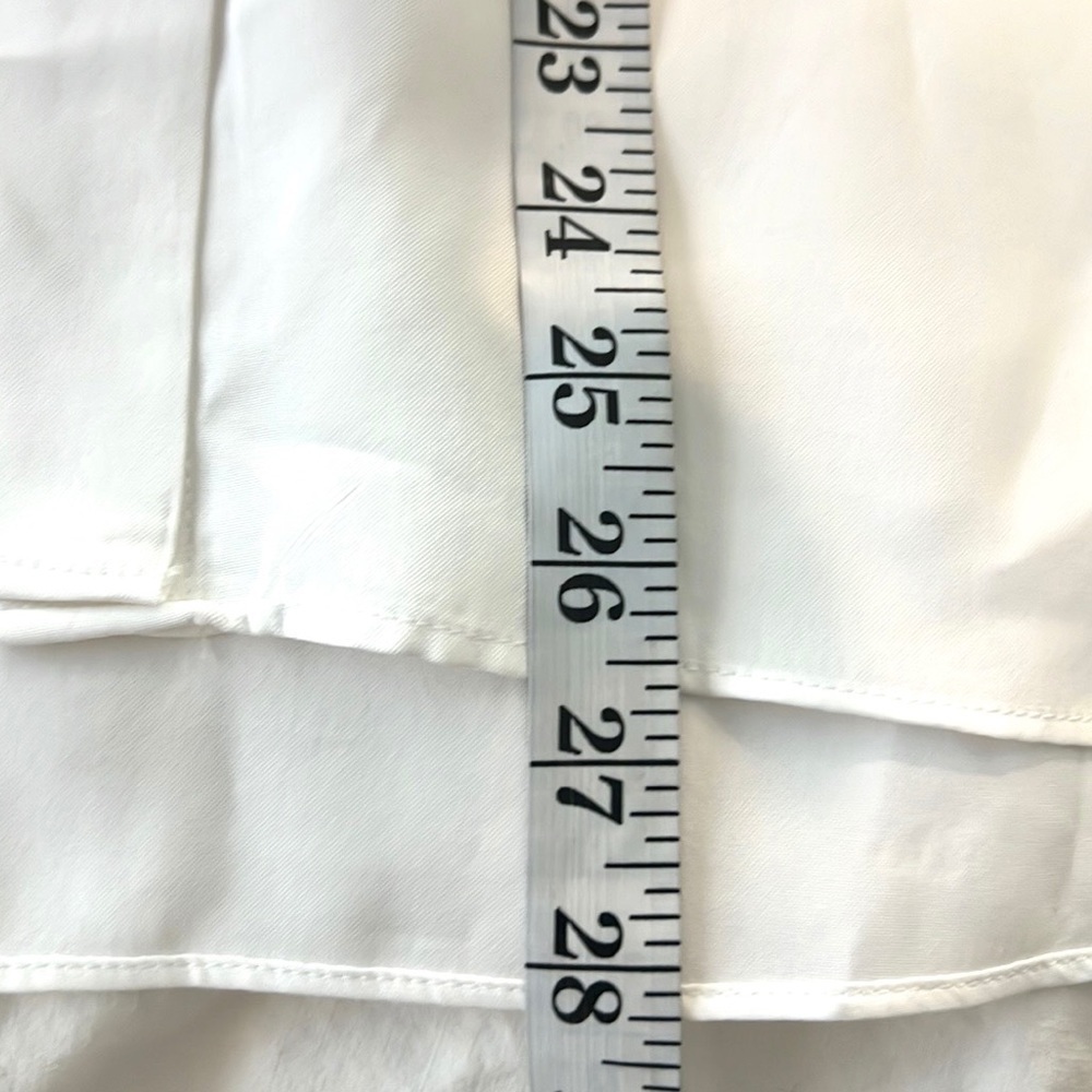 Zara,Lovely White, Cargo Pockets, Button Down Shirt, Excellent Condition XS - Picture 11 of 11